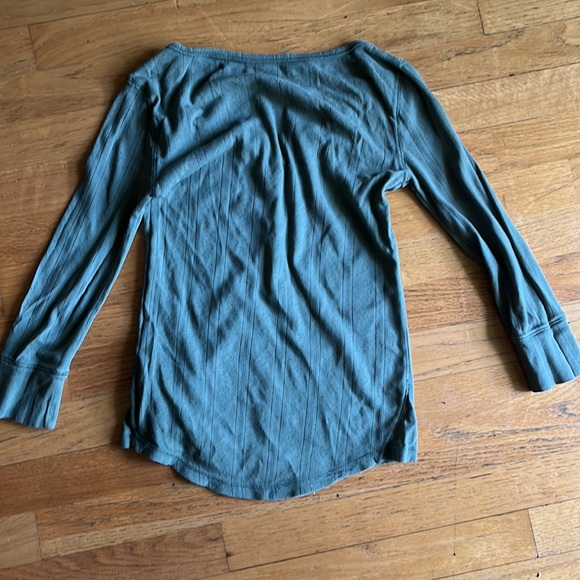 Lucky brand too XS button from 100% cotton green - Picture 2 of 3